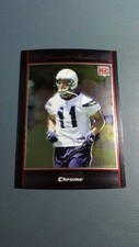 JARRETT HICKS 2007 BOWMAN CHROME FOOTBALL RC ROOKIE CARD # BC51 B0546. rookie card picture
