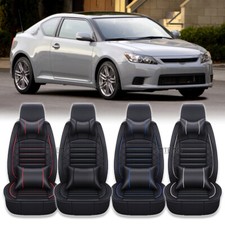 For Scion Tc Xb Pu Leather Full Car Seat Covers 25-seats Front Rear Cushion