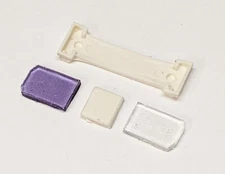 1:24 1:25 scale model resin purple clear LED lightbar funeral hearse