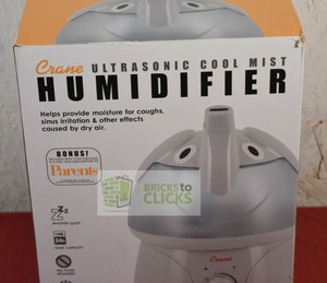 Crane Adorable Elephant Ultrasonic Cool Mist Humidifier (1 Gallon