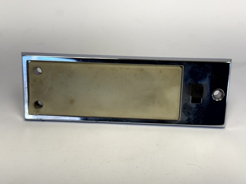 1968-1970 Plymouth Dodge B-Body Dash Map Light Lamp Lens W/ Housing 2820034 NOS - Picture 2 of 9