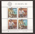 [32] Portugal, 1980, Block, MNH** Europa CEPT