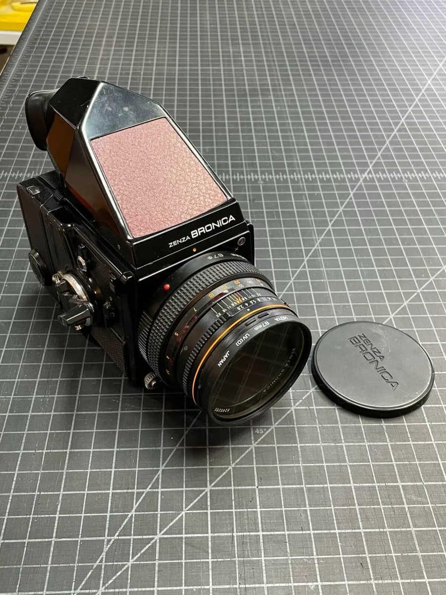 Zenza Bronica SQ-A Fully Tested w/ Original Grip Handle, 80mm Lens, Prism  Finder