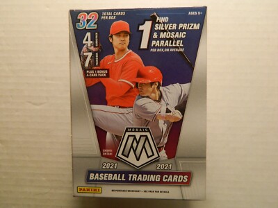 2021 Panini Mosaic Baseball & Holo Prizm Cards #, s 1-289 U Pick Finish Set