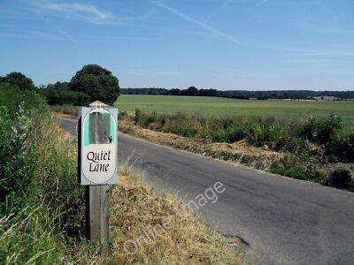 Foto 6x4 Quiet Lane Ipsden Viel verständliches Murren und Stirnrunzeln bin c2010