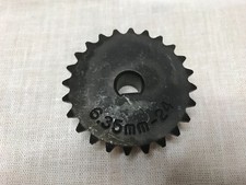 24 TOOTH 6.35mm BORE SPROCKET for  25 CHAIN - NEW, NEVER USED 