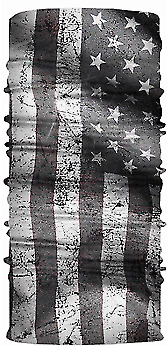 Polaina de cuello - Máscara facial - Cubierta facial - Esqueleto, bandera americana, V de Vendetta Foto 4 de 4