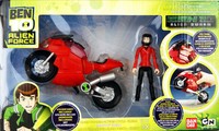 Ben 10 - Alien Force - Alien Swarm Action Cycle Elena - 10cm Figure - Sticker Ben 10 - Alien Force - Alien Swarm Action Cycle Elena - 10cm Figure - Sticker