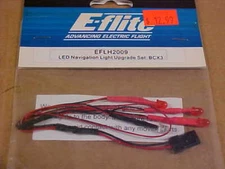 E-FLITE EFLH2009 = LED NAVIGATION LIGHT UPGRADE SET  : BCX3 (NEW)