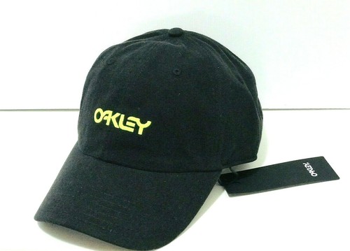 NWT OAKLEY 6 PANEL WASHED COTTON CAP 