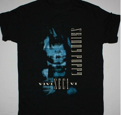 Vintage 90s SKINNY PUPPY VIVISECTVI Tee Cotton Black Unisex S