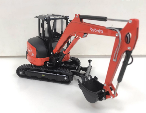 非売品　激レア　Kubota【クボタ】 KX0574 ショベルカー　ぬいぐるみ 1/24 Kubota KX-57 Excavator Model | eBay