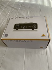 Behringer U-phoria Um2 Single Channel Audio Interface - Black
