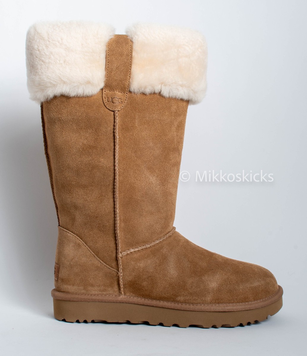 US Size 11 UGG Women's Suhenny Tall Boot Suede Suede Leather in