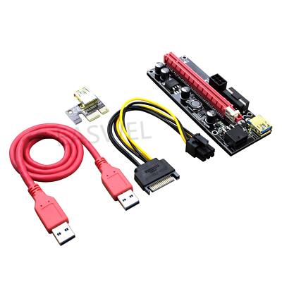 60cm 008S PCI-E Riser1X 16 X USB3. 0 Adapter Karte Kabel für Miner