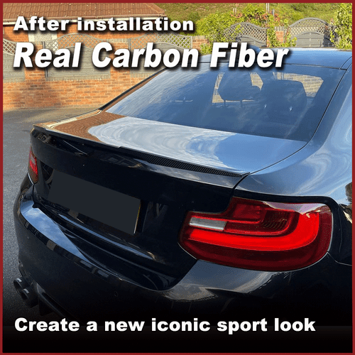 Per BMW F22 F87 M2 228i M235i Coupe 14-18 carbonio spoiler posteriore bagagliaio spoiler - Foto 3 di 15