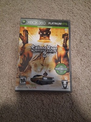 Saints Row 2 (Microsoft Xbox 360, 2008) Platinum Hits