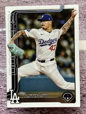 Anthony Banda 2025 Topps Update Los Angeles Dodgers #US132