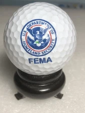 FEMA~US DEPARTMENT OF HOMELAND SECURITY~VINTAGE GOLF BALL
