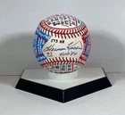 Harmon Killebrew Signed OAL Baseball, VCBC SuperStats, Hand Painted, HOF, JSA