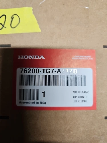 honda pilot Mirror Rt 76200-TG7-A21ZB Oem Used