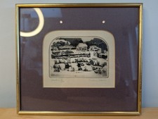 Graham Clarke Signed Print 'Skaters' Framed 92/150