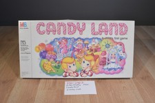 Milton Bradley 1984 Candy Land gioco da tavolo incompleto (330-046-2)