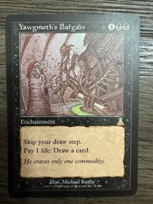 Yawgmoth's Bargain [Foil] Prices | Magic Urzas Destiny | Magic Cards