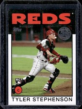 2021 Topps Tyler Stephenson RC 1986 35th Anniversary (Series 1) #86B-39 Reds