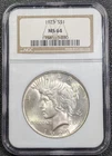 1923 SILVER PEACE DOLLAR $1 NGC MS64 OLD HOLDER Old Glory C&C Weekly 1c Auction!
