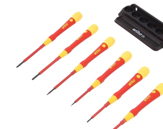Screwdriver: Precision-Set; Insulated,Precision; Phillip - WIHA.42989 | EU Stock-image