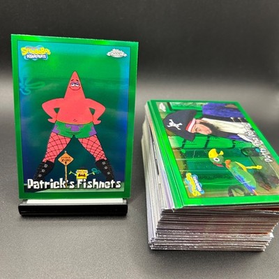 2025 Topps Chrome Spongebob 25th Anniversary - Parallels, Base