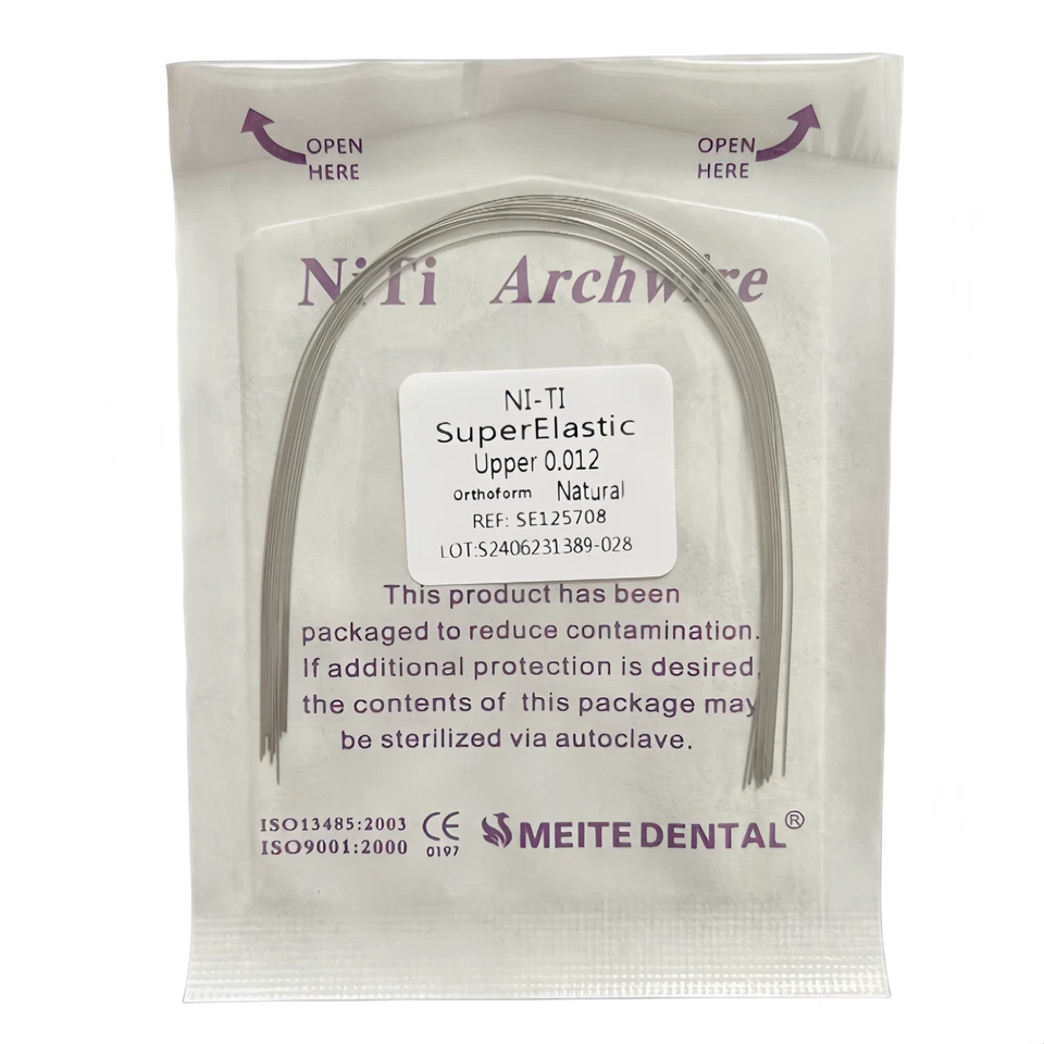 Dental Orthodontic Niti Arch Wire Super Elastic Natural Nature Form Round - Image 4 of 4