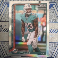 2025 Topps Chrome Football - Miami Dolphins Darren Waller Refractor #193