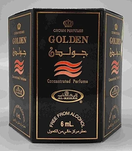 CROWN PERFUMS GOLDEN 6ML 6 PCS