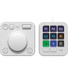 Logitech MX Creative Console Programmable Keypad with 9 Customizable Keys