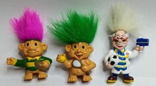 Vintage Weetos Sporty Trolls - 1999 - Scrummy,  Ace, and Prof Weeto - Original 