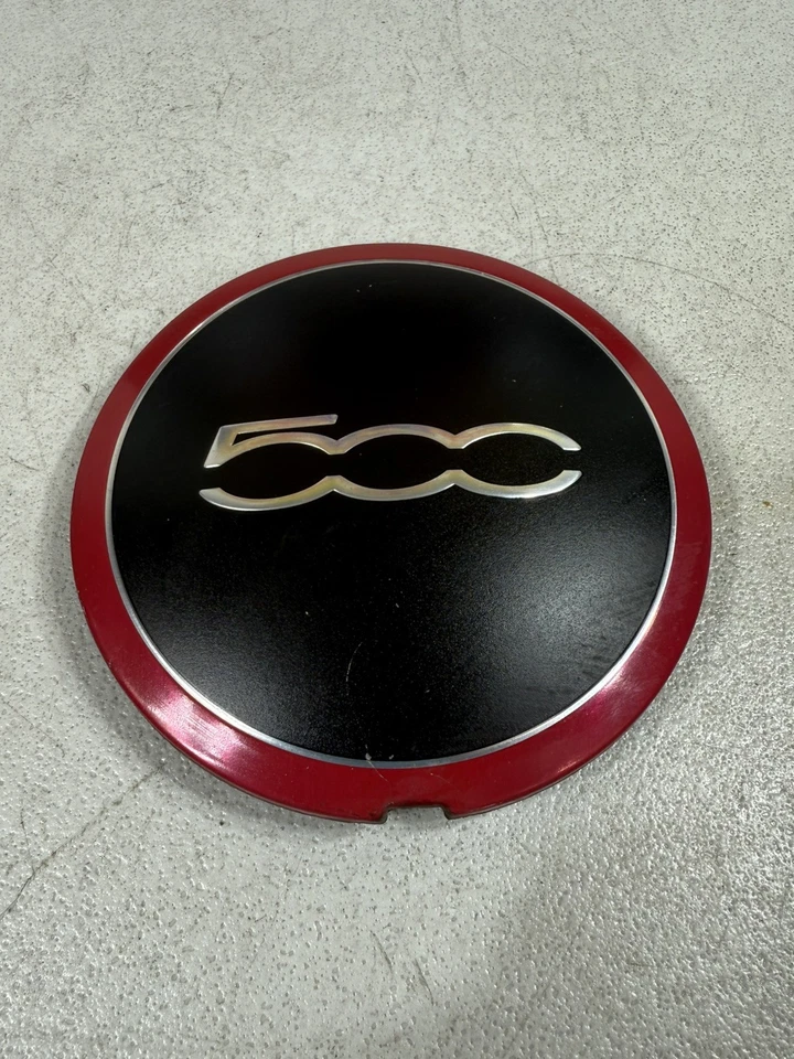 Fiat 500 500c 2012-2017 15 inch Alumninum Wheel Center Hub Cap OEM - Image 2 of 4