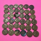 36 Copper Wheat Pennies UnSearched From 20lb Bag Of Wheats  Fast Ship Lot 2