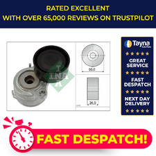 Tensor de correa auxiliar para CITROEN C3 AIRCROSS Mk2 1.2 2017 con transmisión acanalado en V INA