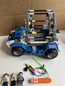 LEGO Jurassic World 75918 T. rex Tracker Complete With Figs And Manuals