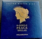 2025 Peace Dollar .999 Fine With COA