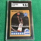 1990-91 NBA Hoops - Michael Jordan #5 - SGC 9.5 - All-Star Uni - Sweet MJ Card!!