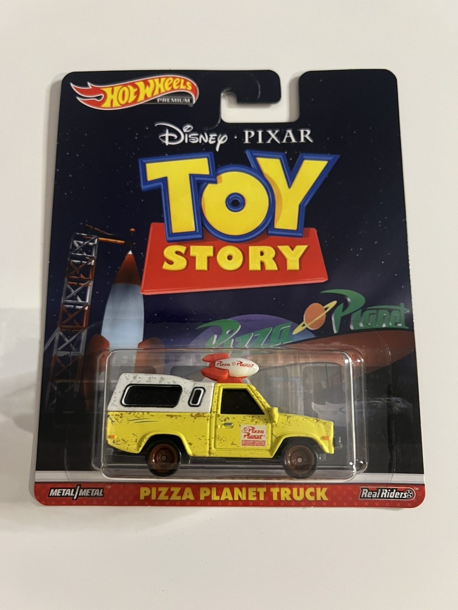 ミニカー Hot Wheels Pizza Planet Truck Hot Wheels 1:64 Pizza Planet Truck Diecast Vehicle - FYP65 for