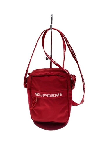 Sac bandoulière Supreme 22FW nylon rouge occasion