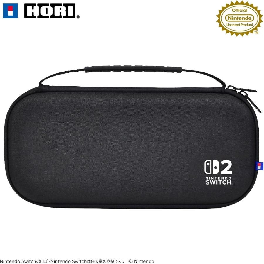 Slim Hard Pouch case Plus for Nintendo Switch 2 Black HORI
