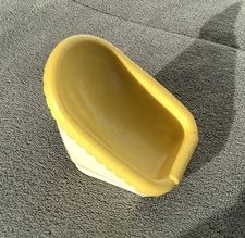 Vintage Little Tikes Dollhouse Baby Infant Yellow White Car Seat