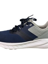 FootJoy Mens 10M Flex XP Golf Shoes Navy Blue Grey Spikeless