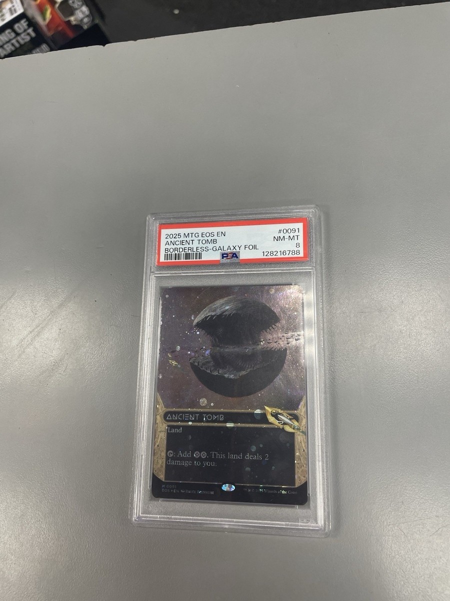 Ancient Tomb (0091) (Borderless) (Galaxy Foil) Edge of Eternities