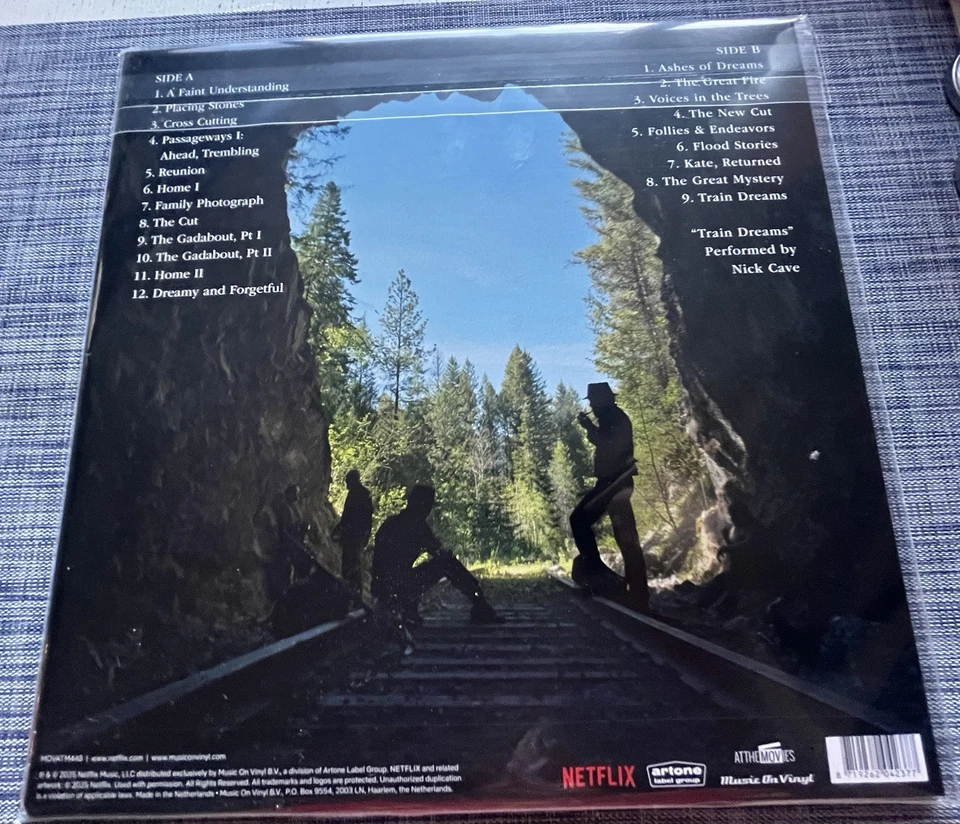 TRAIN DREAMS soundtrack Nick Cave SEALED color vinyl LP Fyc Netflix - Image 3 of 4